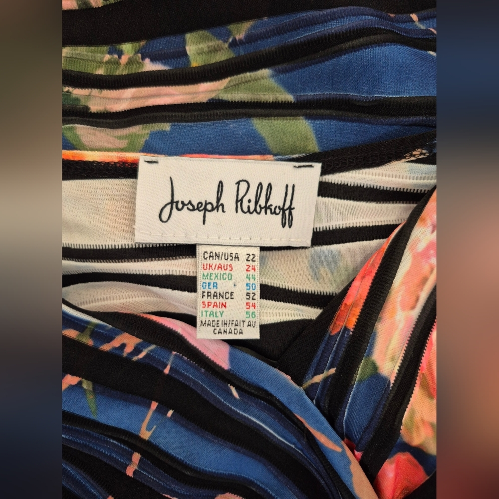 Joseph Ribkoff Multicolored Dress, US 22 - Picture 2 of 6